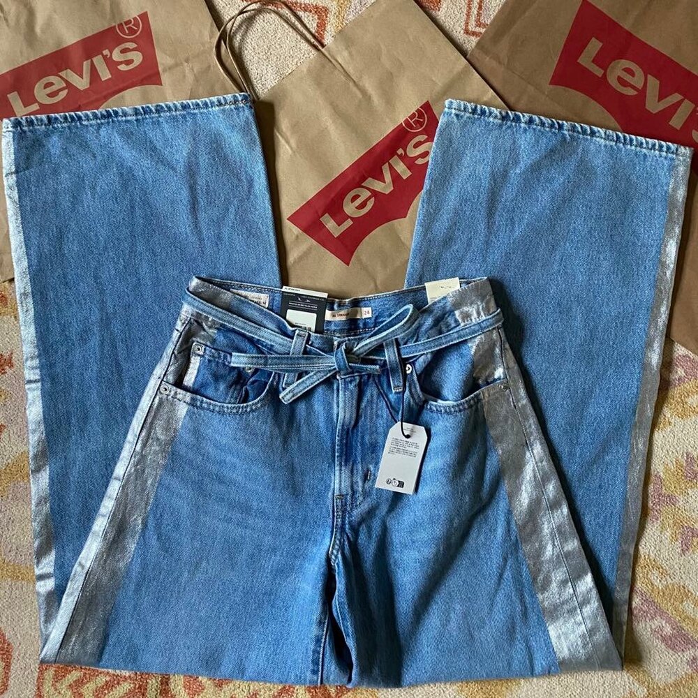 LEVI'S : XL Baggy Straight Women's Jeans (Size: 24x31) NWT
